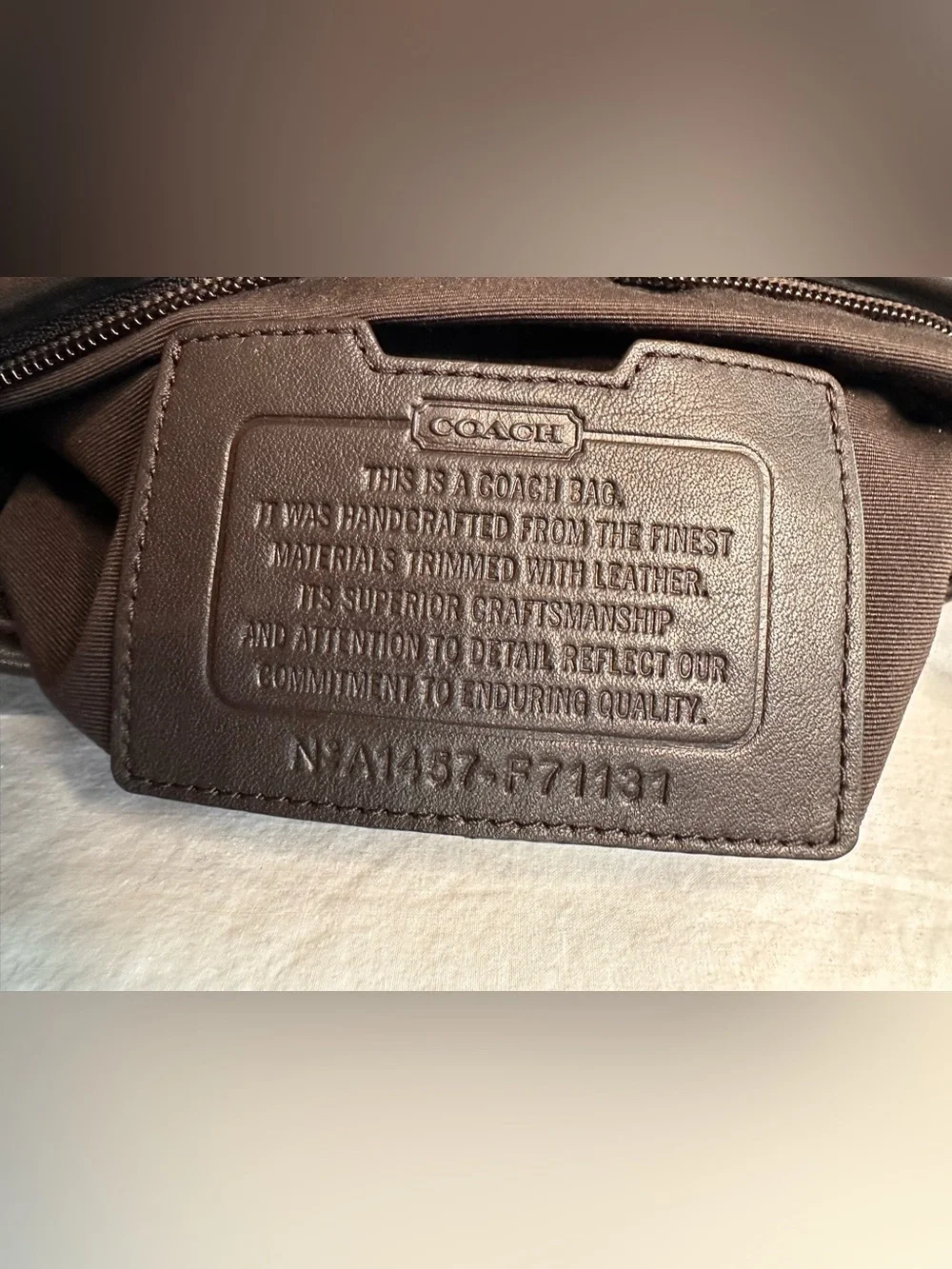 Coach signature cc
